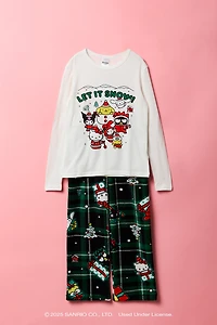 Ensemble pyjama de Noël à imprimé Hello Kitty® and Friends pour enfant