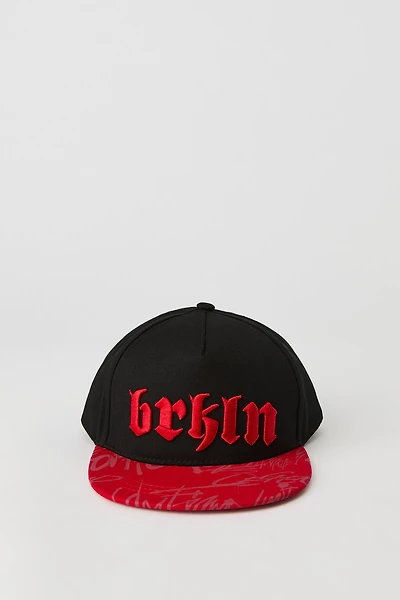 Boys City Embroidered Snapback Hat