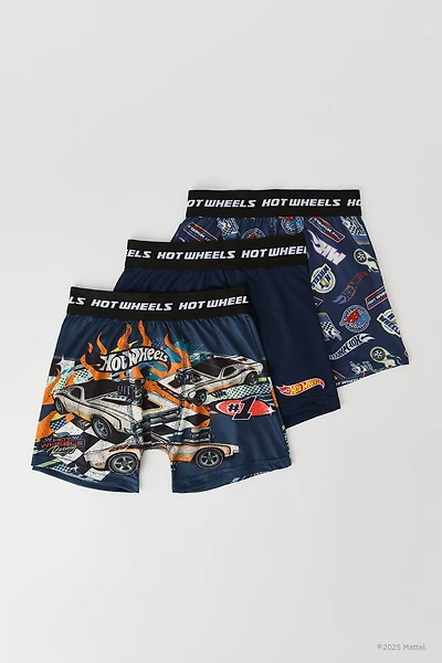 Caleçon à imprimé Hot Wheels (Paquet de 3)