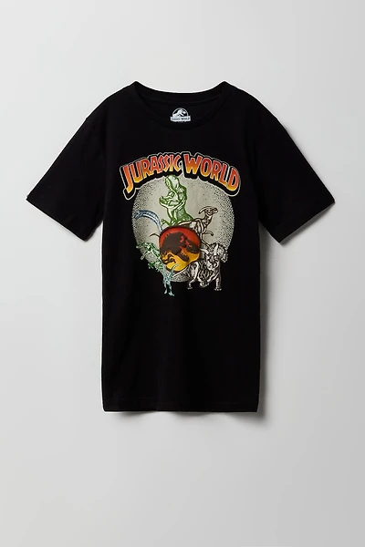 T-shirt à imprimé Jurassic World pour enfants