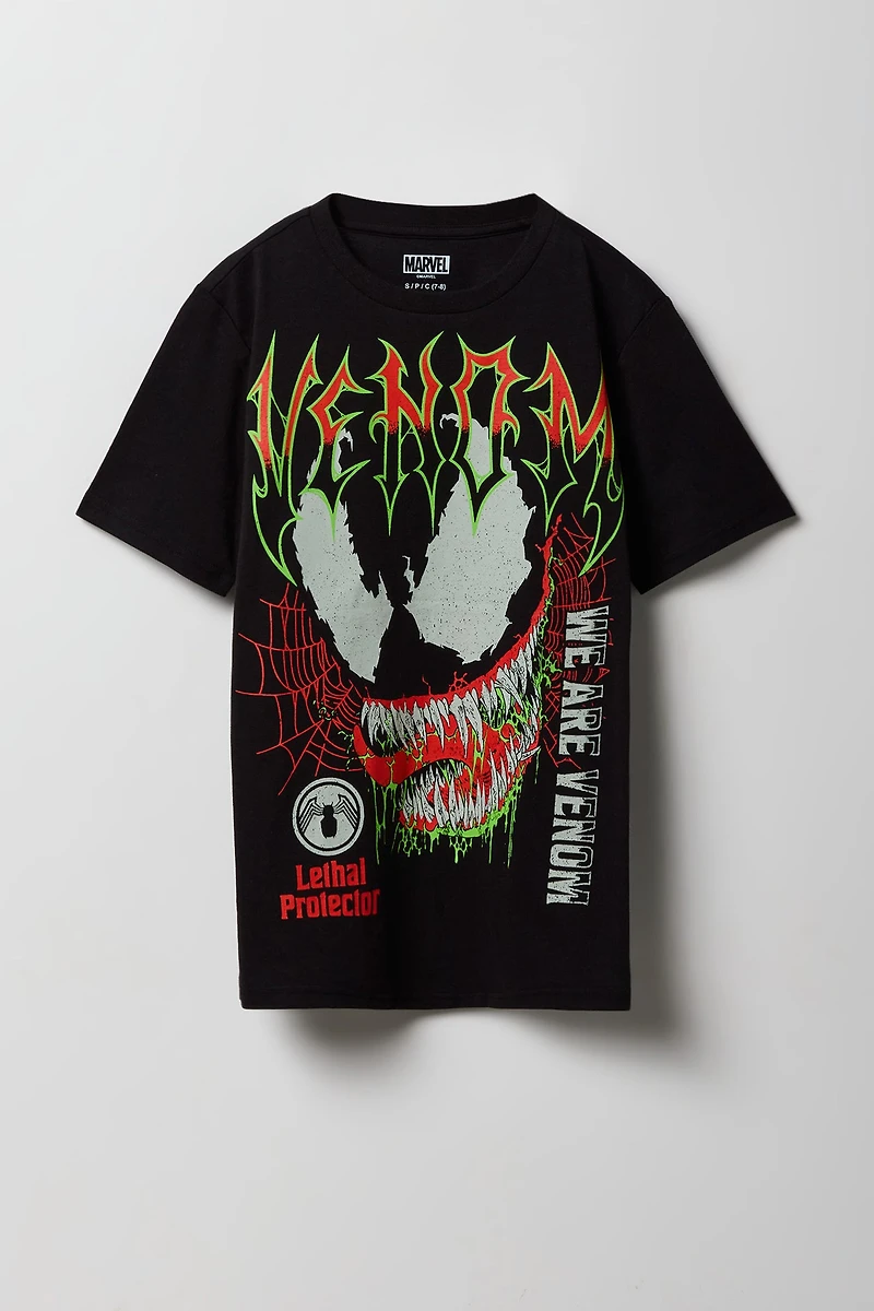 T-shirt à imprimé Venom pour enfants
