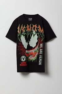 T-shirt à imprimé Venom pour enfants