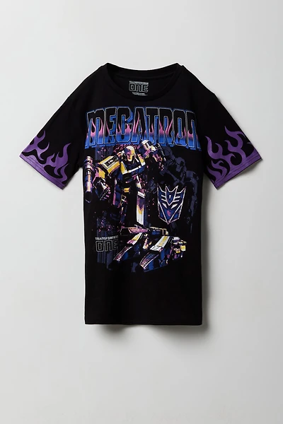 T-shirt à imprimé Megatron pour enfants