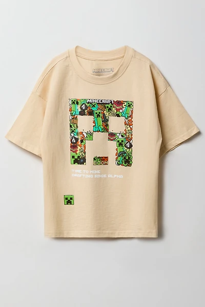 T-shirt à imprimé Minecraft pour enfant