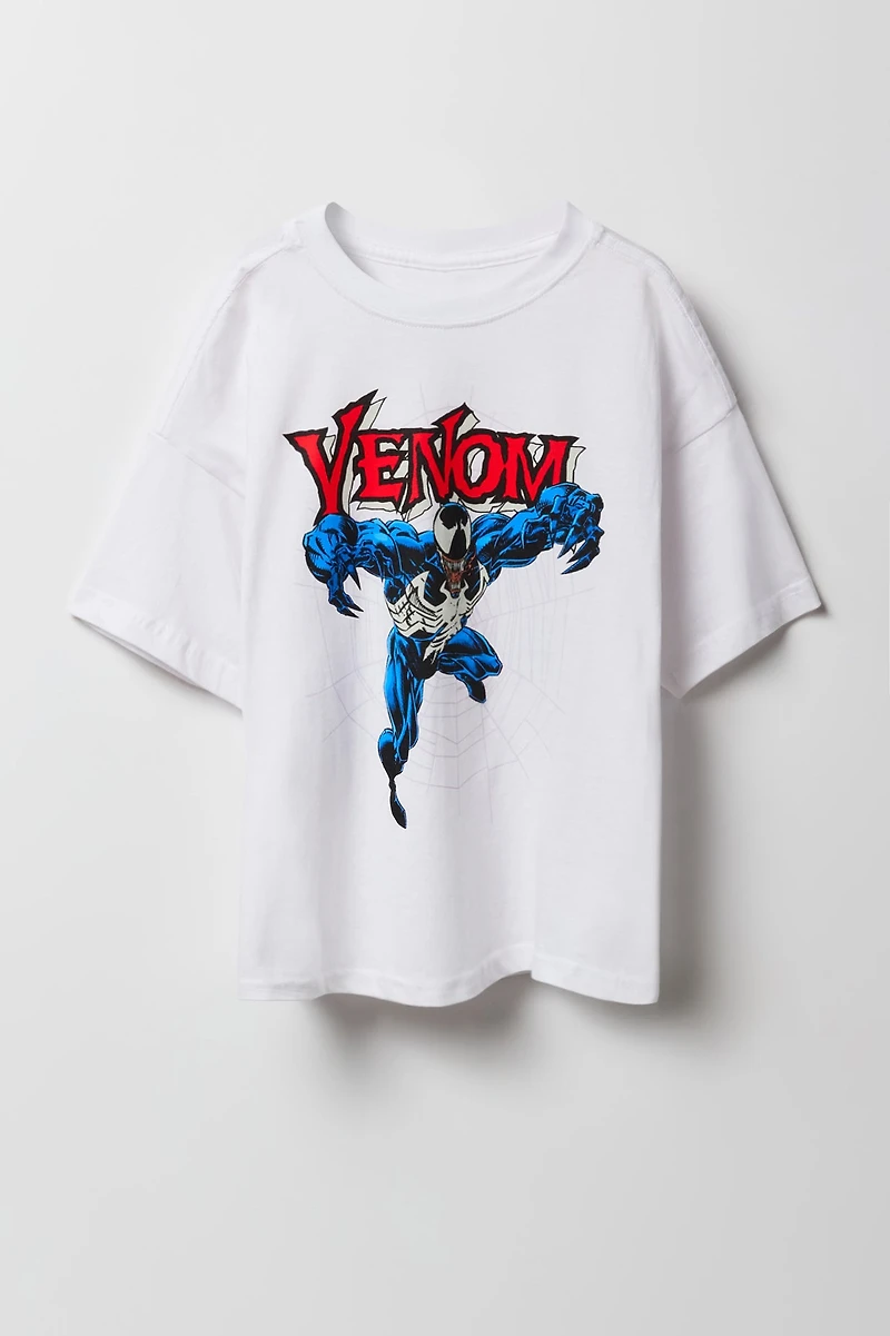 T-shirt à imprimé Venom pour enfant