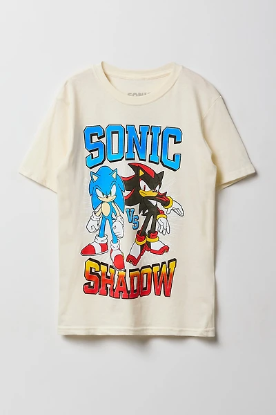 T-shirt à imprimé Sonic pour enfant