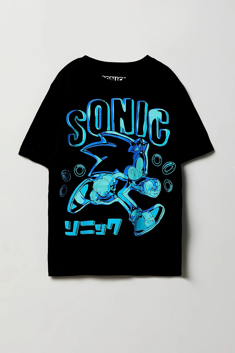 Kids Sonic The Hedgehog Graphic T-Shirt