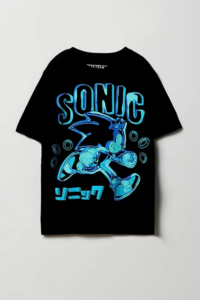 Kids Sonic The Hedgehog Graphic T-Shirt