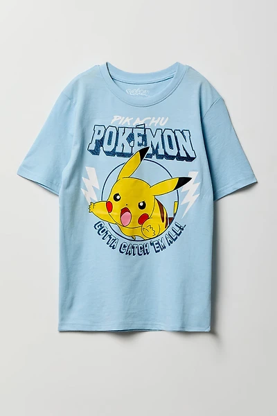 Kids Pikachu Graphic T-Shirt