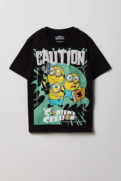 T-shirt à imprimé Minions & Monsters pour enfant
