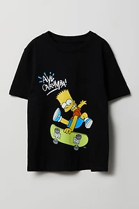 Kids Bart Simpson Graphic T-Shirt