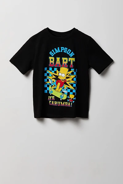 T-shirt à imprimé Bart Simpson pour enfant