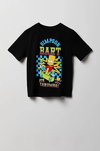 T-shirt à imprimé Bart Simpson pour enfant