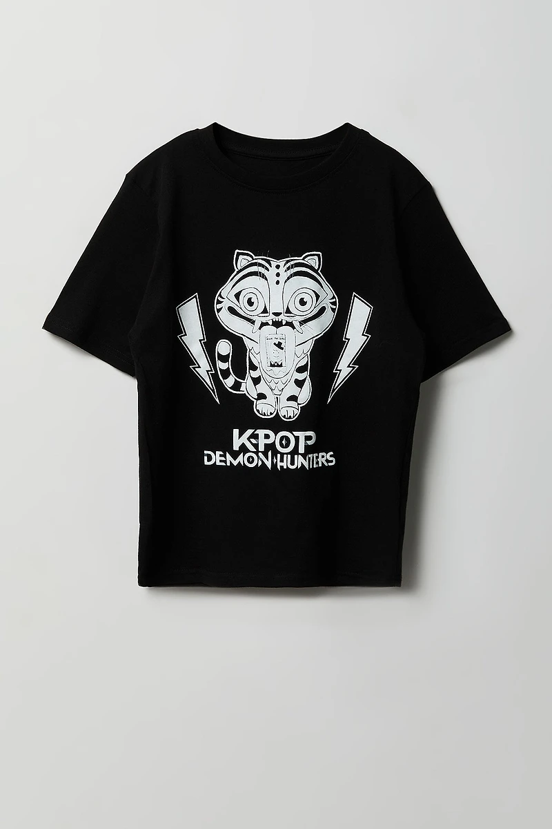 Kids KPop Demon Hunters Graphic T-Shirt