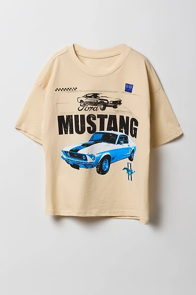 T-shirt à imprimé Ford Mustang pour enfant