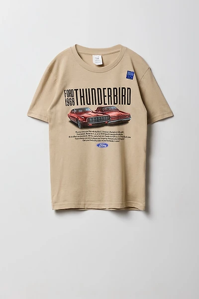 T-shirt à imprimé Ford Thunderbird pour enfants