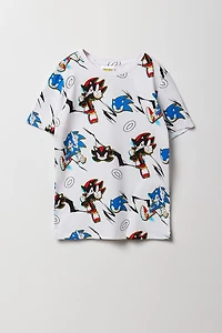 T-shirt à imprimé Sonic & Shadow pour enfants