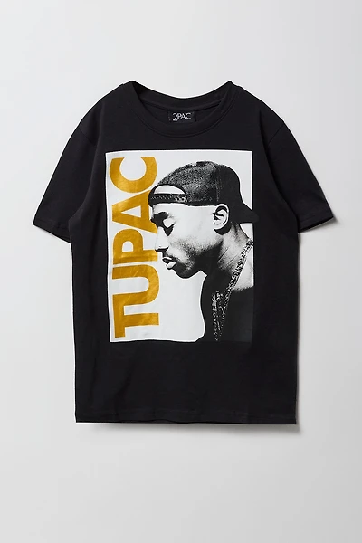 T-shirt à imprimé Tupac pour enfant