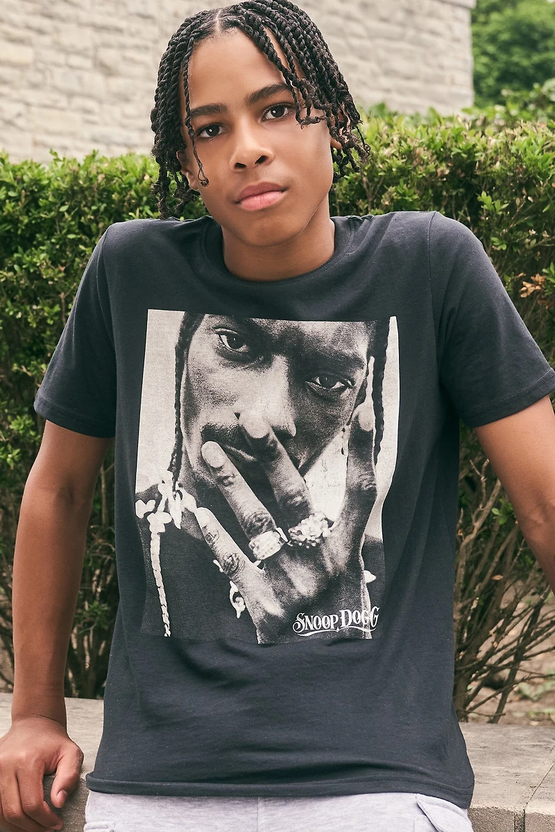 Kids Snoop Dogg Graphic T-Shirt