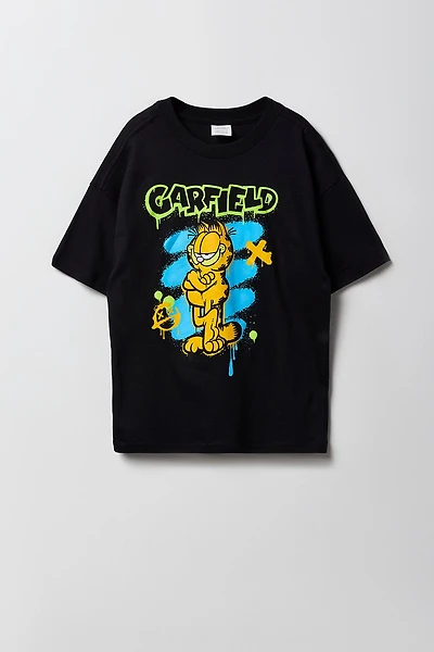 T-shirt à imprimé Garfield pour enfant