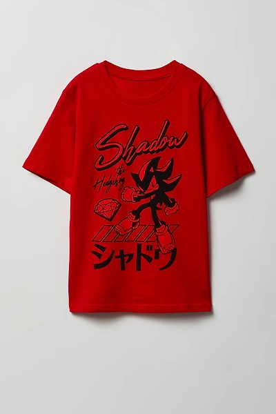 Kids Shadow The Hedgehog Graphic T-Shirt