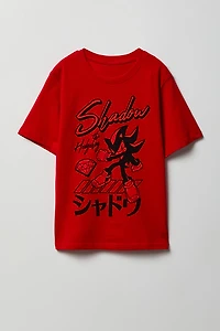 Kids Shadow The Hedgehog Graphic T-Shirt