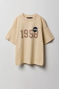 T-shirt à imprimé NASA pour enfants
