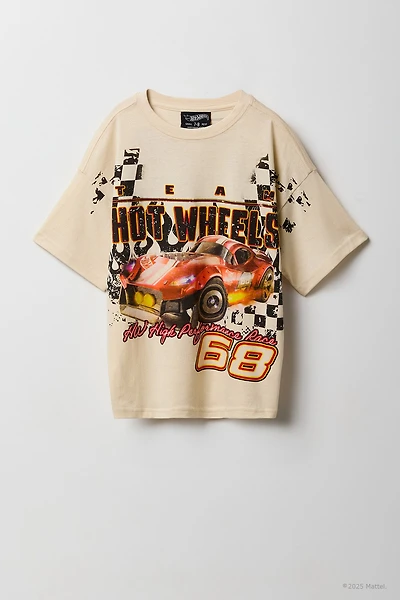 T-shirt à imprimé Hot Wheels Kids Pit Crew