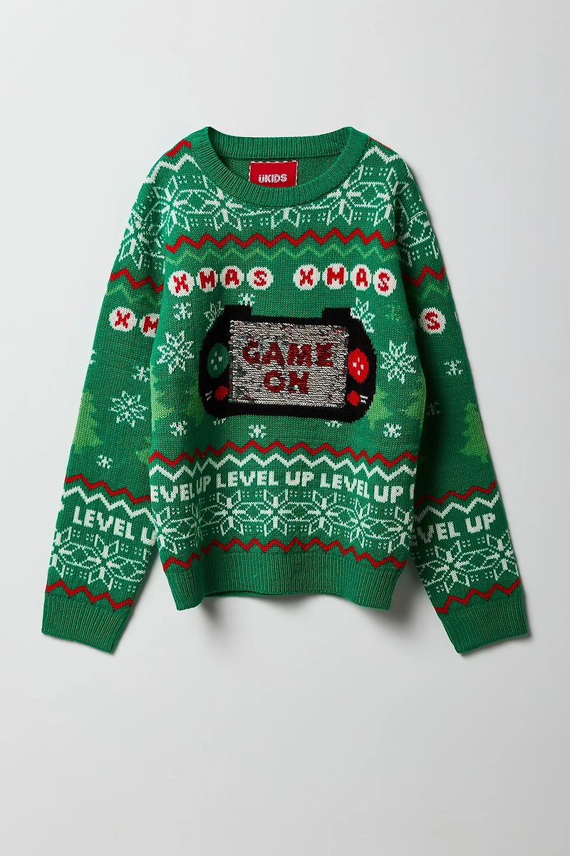 Kids Gamer Christmas Sweater