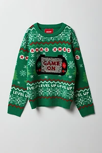 Kids Gamer Christmas Sweater