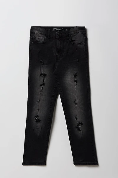 Boys Stretch Distressed Skinny Jean