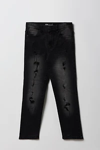 Boys Stretch Distressed Skinny Jean