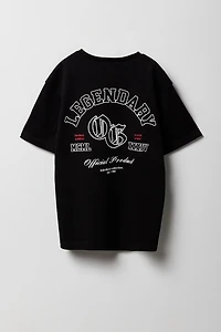Boys OG Graphic Waffle Knit T-Shirt