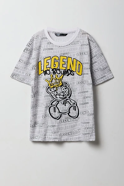T-shirt avec motif brodé Ours pour garçon