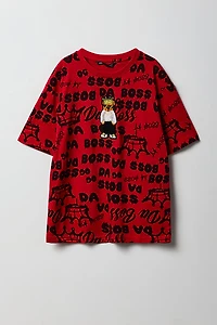T-shirt avec motif brodé Ours pour garçon