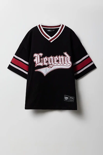 Jersey à broderie en sergé Legend pour garçons