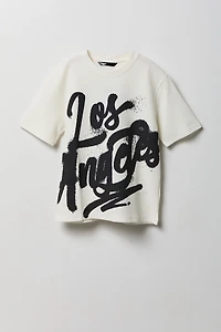 T-shirt texturé imprimé pour garçon