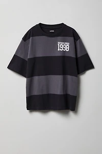 Boys Graphic Striped Boxy T-Shirt