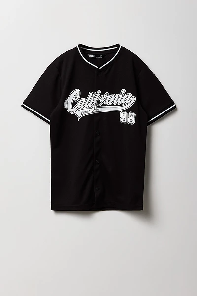 Boys Graphic Mesh Baseball Jersey