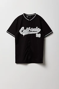 Boys Graphic Mesh Baseball Jersey