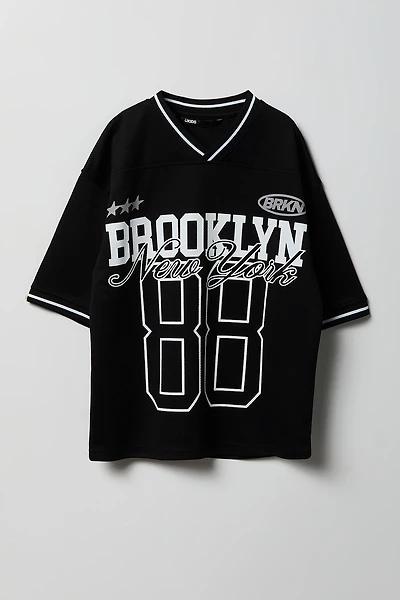 City Graphic Mesh Football Jersey