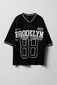 City Graphic Mesh Football Jersey