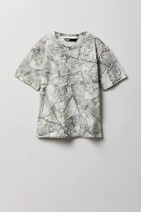 Kids Camo Print T-Shirt