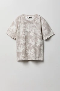 Kids Camo Print T-Shirt