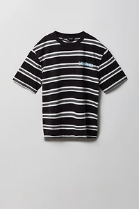 Boys City Graphic Striped T-Shirt