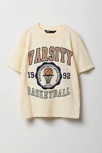Boys Varsity Basketball Graphic T-Shirt