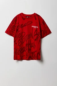 Boys Official Print T-Shirt