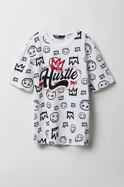 Boys Printed Graphic T-Shirt