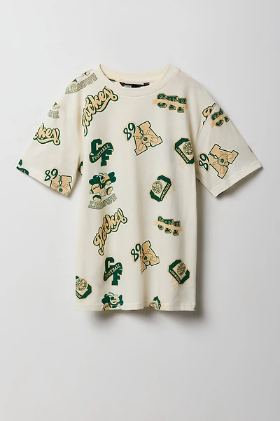 T-shirt à imprimé sports pour garçons