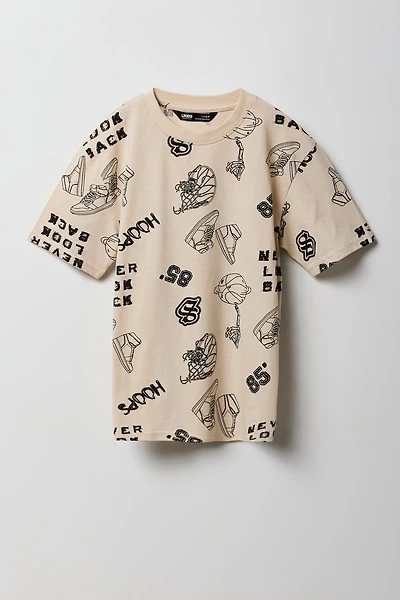 Boys Sports Print T-Shirt